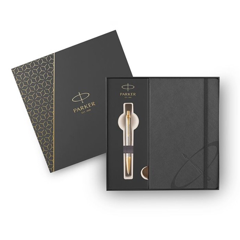 ΣΕΤ PARKER I.M PREMIUM WARM GREY BP+NOTEBOOK