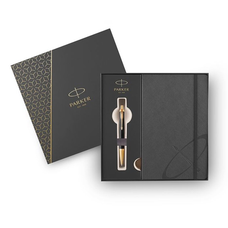 ΣΕΤ PARKER I.M PREMIUM BLACK GOLG GT BP+NOTEBOOK