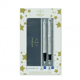 ΣΕΤ PARKER I.M DUO ESSENTIAL ST.STEEL CT  FP+BP