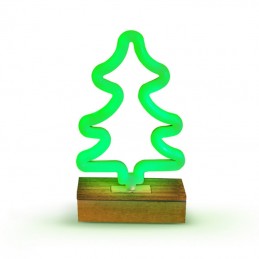 ΦΩΤΙΣΤΙΚΟ ΤΟΙΧΟΥ FOREVER LED CHRISTMAS TREE (σε βάση)