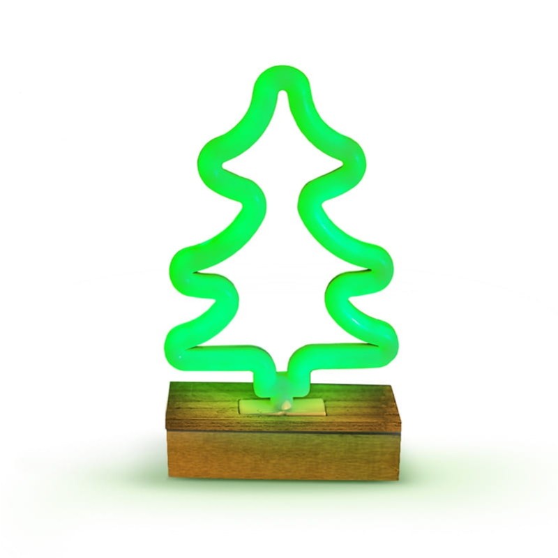 ΦΩΤΙΣΤΙΚΟ ΤΟΙΧΟΥ FOREVER LED CHRISTMAS TREE (σε βάση)