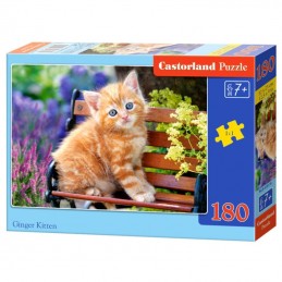ΠΑΙΧΝΙΔΙ PUZZLE  CASTORLAND 180τεμ. Ginger kitten (320x230mm)