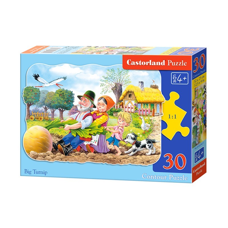 ΠΑΙΧΝΙΔΙ PUZZLE  CASTORLAND 30τεμ. Big turnip (320x230mm)