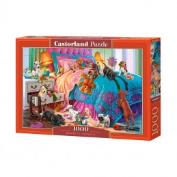 ΠΑΙΧΝΙΔΙ PUZZLE  CASTORLAND 1000τεμ. Naughty Puppies