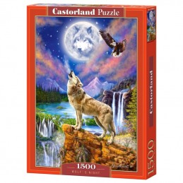 ΠΑΙΧΝΙΔΙ PUZZLE  CASTORLAND 1500τεμ. Wolf's Night