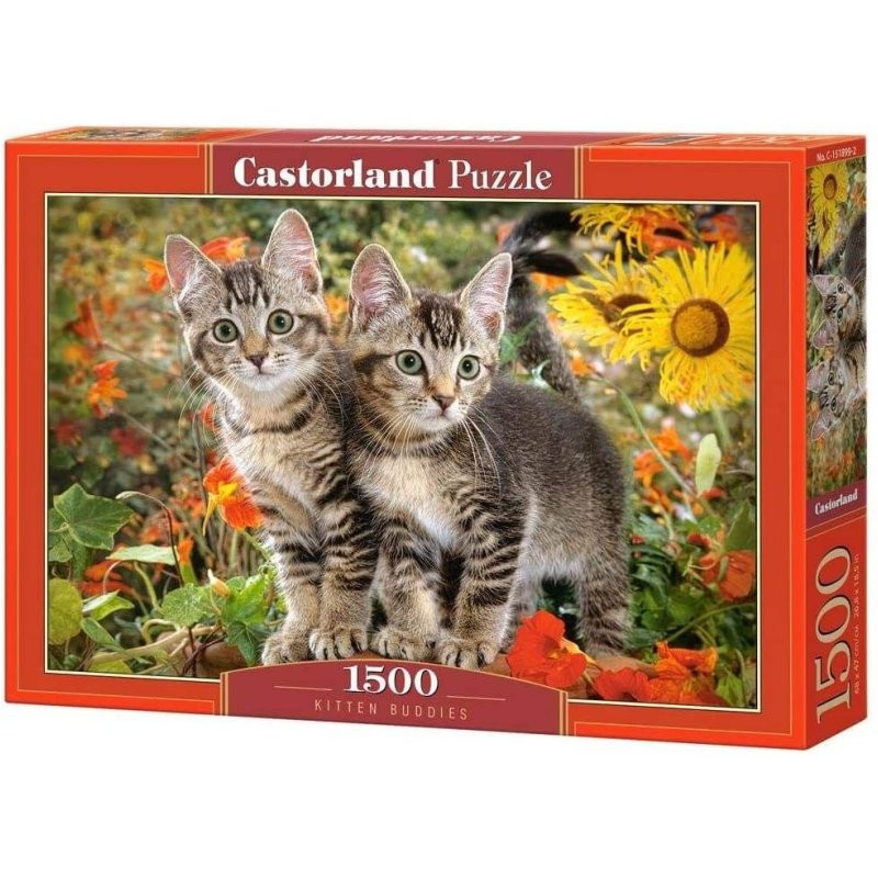 ΠΑΙΧΝΙΔΙ PUZZLE  CASTORLAND 1500τεμ. Kitten Buddies