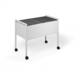 ΒΑΣΗ DURABLE TROLLEY  ΓΙΑ ΝΤΟΣΙΕ ΚΡΕΜΑΣΤΑ (για 80τεμ. A4) Γκρι