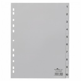 ΕΥΡΕΤΗΡΙΑ ΚΛΑΣΕΡ ΠΛΑΣΤΙΚΑ DURABLE ΑΡΙΘΜΩΝ 1-10