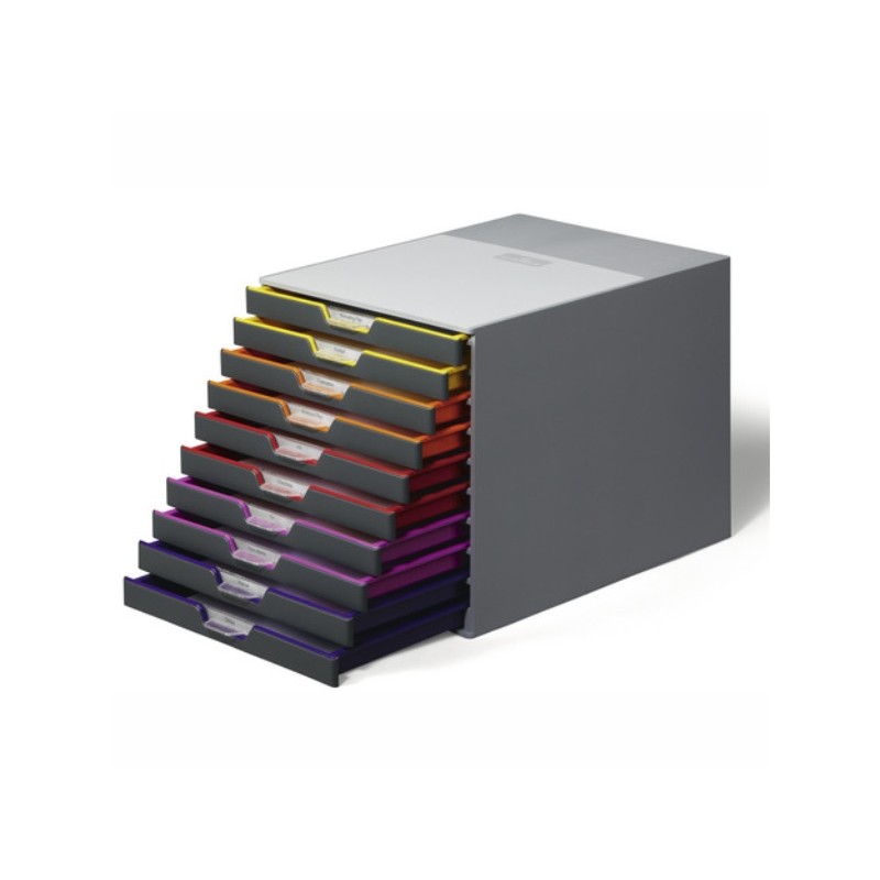 ΣΥΡΤΑΡΟΘΗΚΗ DURABLE VARICOLOR 10 ΣΥΡΤΑΡΙΑ ΣΤΕΝΑ