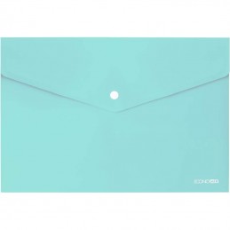 ΦΑΚΕΛΟΣ ΔΙΑΦΑΝΗΣ PP ECONOMIX  ΚΟΥΜΠΙ 24Χ33 PASTEL MINT