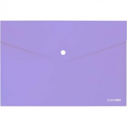 ΦΑΚΕΛΟΣ ΔΙΑΦΑΝΗΣ PP ECONOMIX  ΚΟΥΜΠΙ 24Χ33 PASTEL PURPLE