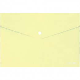 ΦΑΚΕΛΟΣ ΔΙΑΦΑΝΗΣ PP ECONOMIX  ΚΟΥΜΠΙ 24Χ33 PASTEL YELLOW