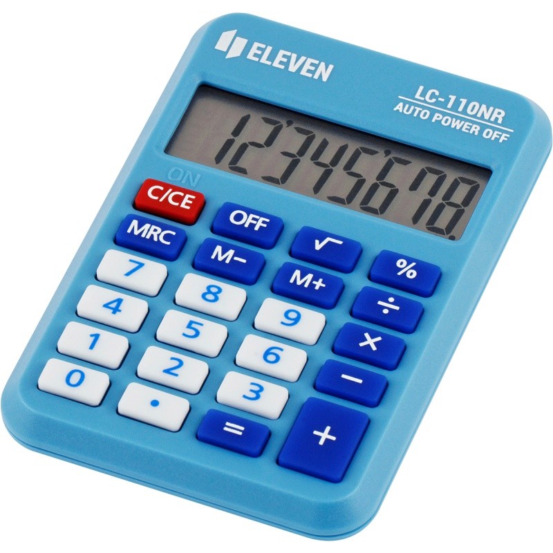 ΚΟΜΠΙΟΥΤΕΡ ELEVEN LC 110-NRBL (8 ψηφία) ΜΠΛΕ