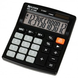 ΚΟΜΠΙΟΥΤΕΡ ELEVEN SDC 812-NR (12ψηφία) ΜΑΥΡΟ