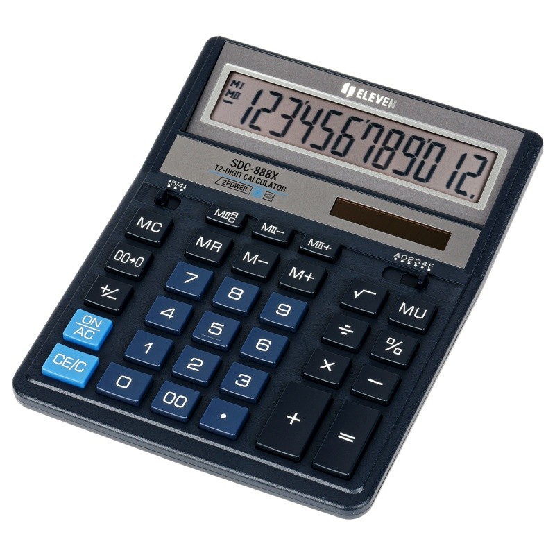 ΚΟΜΠΙΟΥΤΕΡ ELEVEN SDC 888-XBL (12ψηφία) ΜΠΛΕ