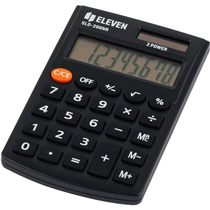 ΚΟΜΠΙΟΥΤΕΡ ELEVEN SLD 200-NR (8 ψηφία) ΜΑΥΡΟ
