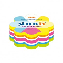 ΧΑΡΤΑΚΙΑ Stick'N ΚΥΒΟΣ NEON ΛΟΥΛΟΥΔΙ 67Χ67 250Φ