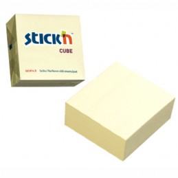 ΧΑΡΤΑΚΙΑ Stick'N ΚΥΒΟΣ ΚΙΤΡΙΝΟΣ 76Χ76 400Φ