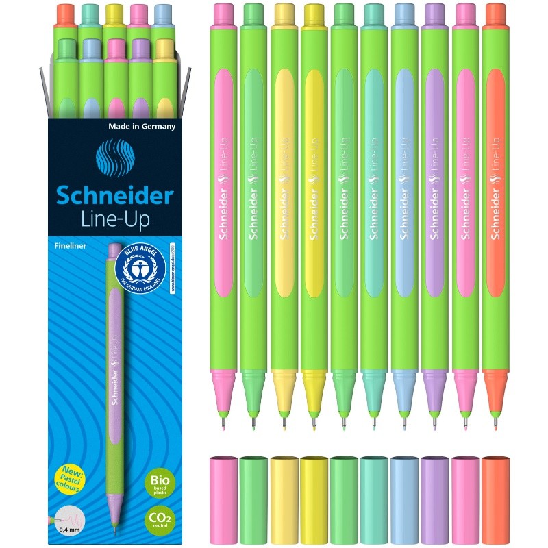 ΜΑΡΚΑΔΟΡΟΙ SCHNEIDER LINE UP 0.4 ΣΕΤ 10τεμ. ΠΑΣΤΕΛ