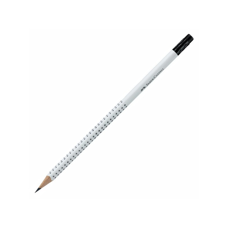 ΜΟΛΥΒΙΑ F.CASTELL GRIP ΓΟΜΑΣ ΛΕΥΚΑ (ΗΒ)