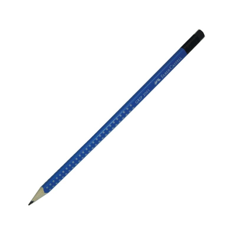 ΜΟΛΥΒΙΑ F.CASTELL GRIP ΓΟΜΑΣ ΜΠΛΕ (Β)