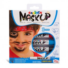 ΚΡΑΓΙΟΝ CARIOCA MASKUP 3 χρωμ. CARNIVAL