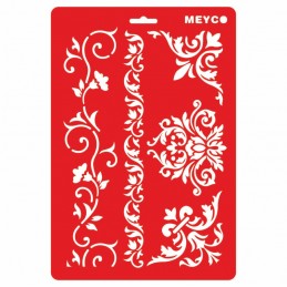 ΣΤΕΝΣΙΛ MEYCO DECOUPAGE 20χ31 FLORAL
