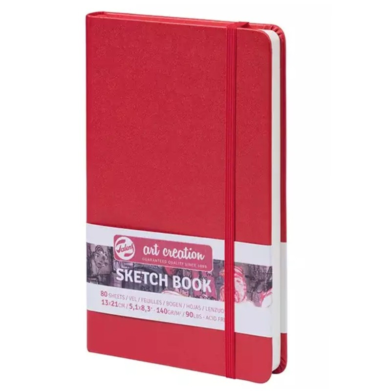 TALENS SKETCHBOOK ART CREATION 13x21 140gr ΚΟΚΚΙΝΟ