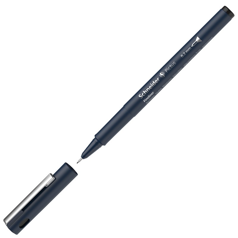 ΜΑΡΚΑΔΟΡΟΙ SCHNEIDER PICTUS 0,2mm ΜΑΥΡΟ