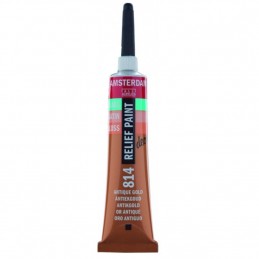 TALENS AMSTERDAM RELIEF PAINT 20ml (περίγραμμα) ANTIQUE GOLD No 814