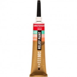 TALENS AMSTERDAM RELIEF PAINT 20ml (περίγραμμα) GOLD No 801