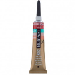 TALENS AMSTERDAM RELIEF PAINT 20ml (περίγραμμα) LIGHT GOLD No 802