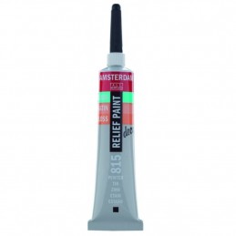 TALENS AMSTERDAM RELIEF PAINT 20ml (περίγραμμα) PEWTER No 815