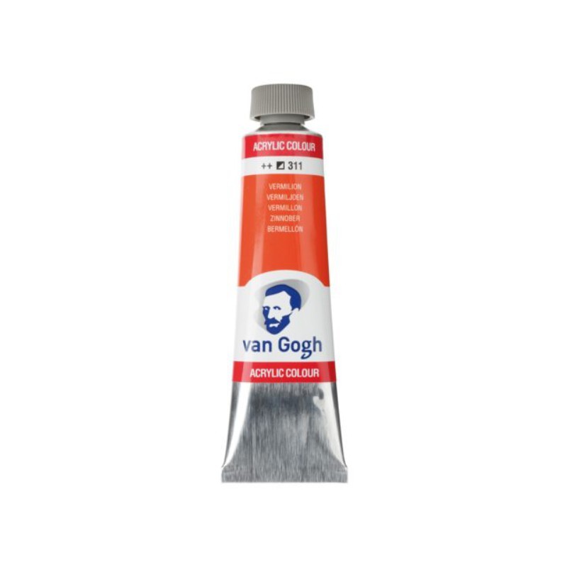 TALENS ΧΡΩΜΑΤΑ ΑΚΡΥΛΙΚΑ 40ml VERMILION No 311