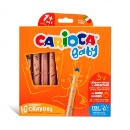 ΚΡΑΓΙΟΝ ΚΕΡΙΝΑ CARIOCA BABY JUMBO (1+) 10 χρωμ.