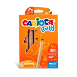 ΚΡΑΓΙΟΝ ΚΕΡΙΝΑ CARIOCA BABY JUMBO (1+) 6 χρωμ.