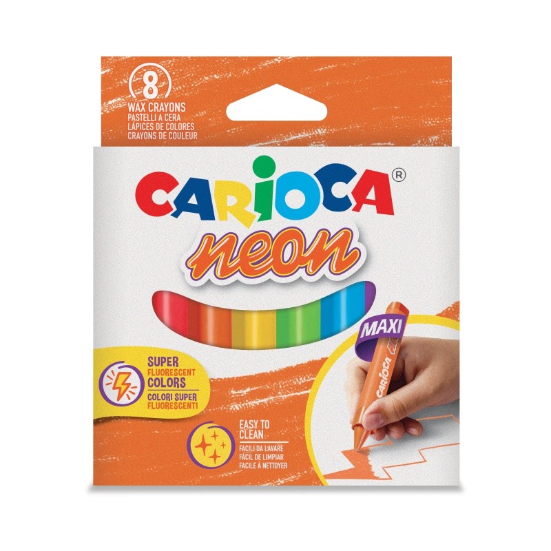 ΚΡΑΓΙΟΝ ΚΕΡΙΝΑ CARIOCA NEON 8τεμ