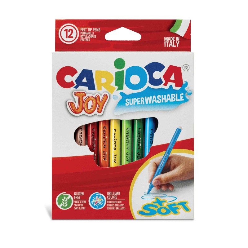 ΜΑΡΚΑΔΟΡΟΙ CARIOCA SUPER JOY 12 χρωμ.