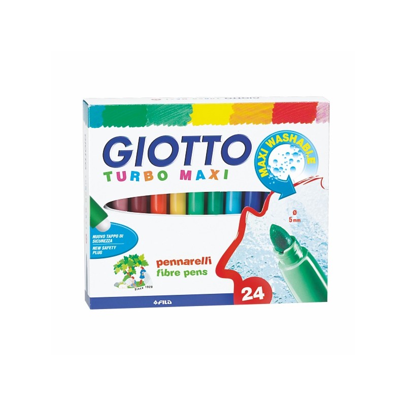 ΜΑΡΚΑΔΟΡΟΙ GIOTTO JUMBO TURBO MAXI ΤΩΝ 24