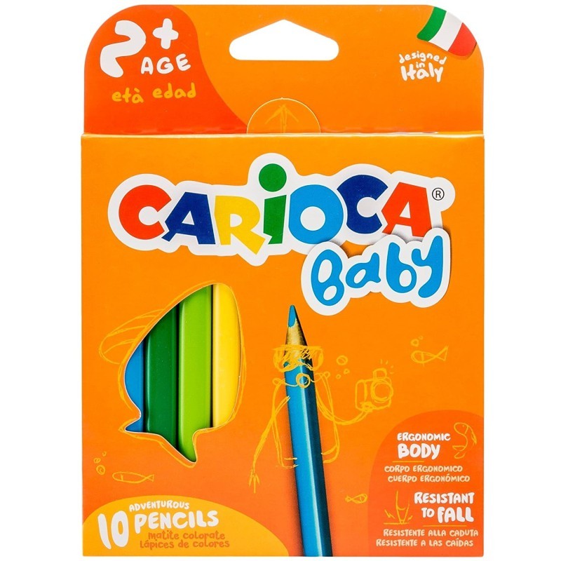 ΚΡΑΓΙΟΝ ΞΥΛINA CARIOCA BABY (2+) 10 χρωμ.