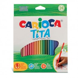 ΚΡΑΓΙΟΝ ΧΡΩΜΑΤΙΣΤΑ CARIOCA ΤΙΤΑ 24 χρωμ.