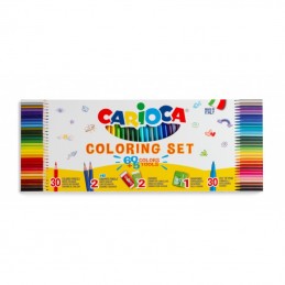 ΣΕΤ ΖΩΓΡΑΦΙΚΗΣ CARIOCA 65τεμ.