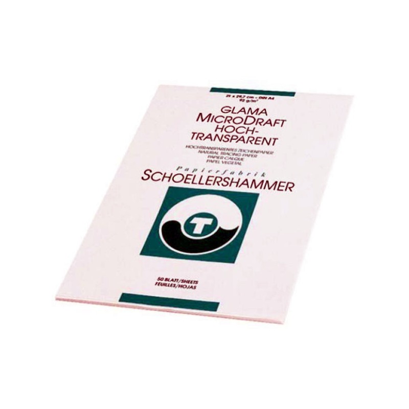 ΜΠΛΟΚ ΔΙΑΦΑΝΕΣ SCHOELLER Α3 92gr Φ.50
