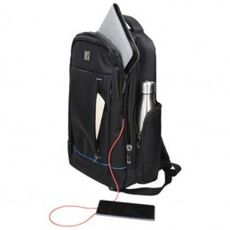 ΤΣΑΝΤΑ BACKPACK  STREET BRADFORD BLACK 46x31x14,5cm