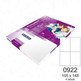 ΕΤΙΚΕΤΕΣ RAYFILM Α4 LASER ΔΙΑΦΑΝΕΙΣ 105Χ148 10φ.