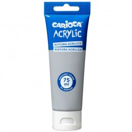 ΧΡΩΜΑΤΑ ΑΚΡΥΛΙΚΑ CARIOCA 75ml SILVER