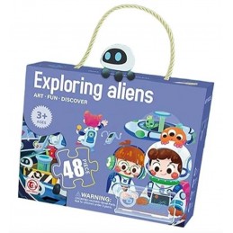 PUZZLE 48 TMX EXPLORING ALIENS