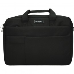ΤΣΑΝΤΑ BUSINESS  STREET SLEEK  BLACK 42x31x5cm